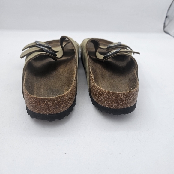 Birkenstock Arizona Two-Strap Sandals – Olive Green – Size Approx. US 10 main image 4